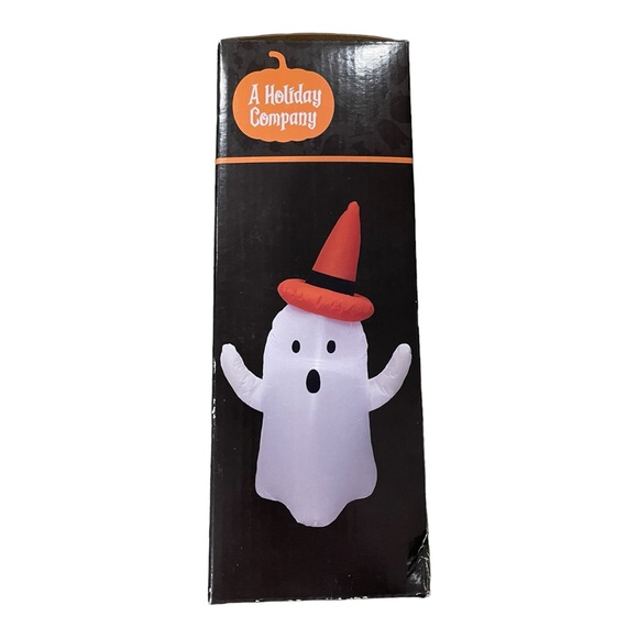 Morris Costumes 48" Blow Up Inflatable Ghost Outdoor Halloween Yard Decoration - Picture 4 of 6